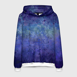 Мужская толстовка Абстракция - blue tunnel