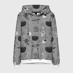 Мужская толстовка Halloween grey