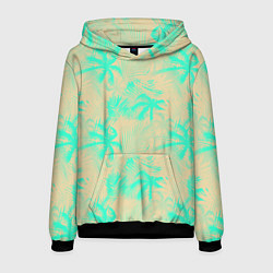 Мужская толстовка Palm light blue
