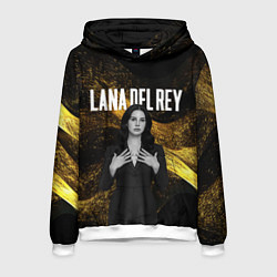 Мужская толстовка Lana Del Rey в черном платье