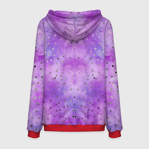 Мужская толстовка Lana Del Rey в черно-белом / 3D-Красный – фото 2