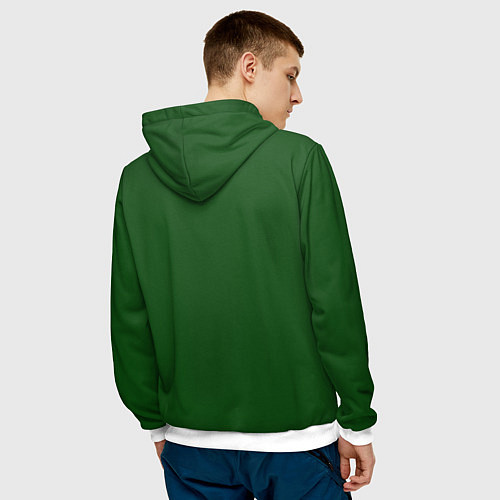 Мужская толстовка Темные Ангелы / 3D-Белый – фото 4