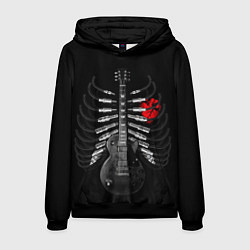 Мужская толстовка Rock guitar ribs