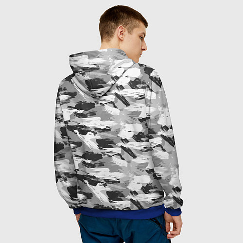 Мужская толстовка Гордость России ВДВ / 3D-Синий – фото 4