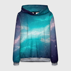 Мужская толстовка Галактическое сияние небес