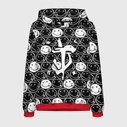 Мужская толстовка Doom x nirvana pattern