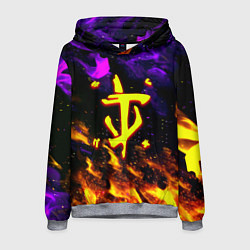 Мужская толстовка Doom огненный стиль