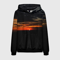 Мужская толстовка Закат на плато