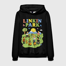 Мужская толстовка Linkin Park, мультяшный стиль