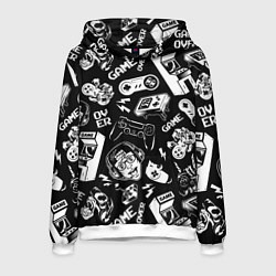 Мужская толстовка Retro gamer pattern
