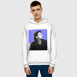 Толстовка-худи мужская JK Чонгук, цвет: 3D-белый — фото 2