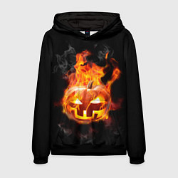 Мужская толстовка Горящая тыква джек