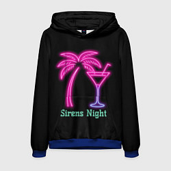 Мужская толстовка Sirens night