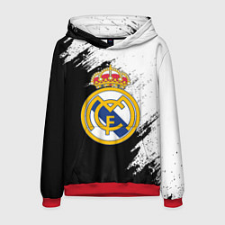 Мужская толстовка Real Madrid текстура штрихи