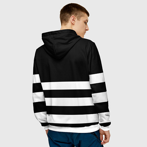 Мужская толстовка Juventus линии / 3D-Белый – фото 4