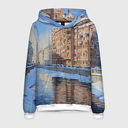 Мужская толстовка Зимний Санкт-Петербург