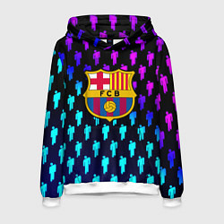 Мужская толстовка Barcelona люди градиент неон