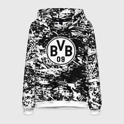 Мужская толстовка Боруссиа белые краски