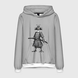 Мужская толстовка Гусь-самурай с катаной