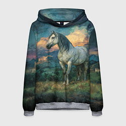 Мужская толстовка Конь маслом