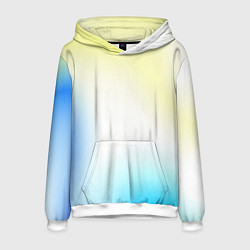 Мужская толстовка Color yellow blue white