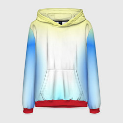 Мужская толстовка Color yellow blue white