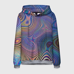 Мужская толстовка Абстрактная рябь
