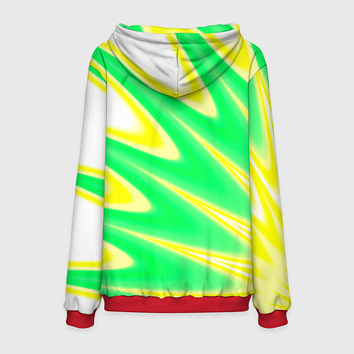 Мужская толстовка Multicolored color / 3D-Красный – фото 2