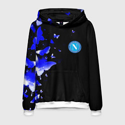 Мужская толстовка Наполи бабочки текстура