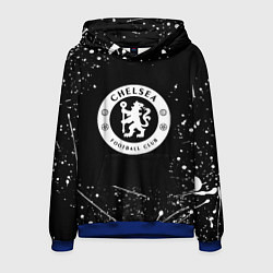 Мужская толстовка Челси белые краски всплеск