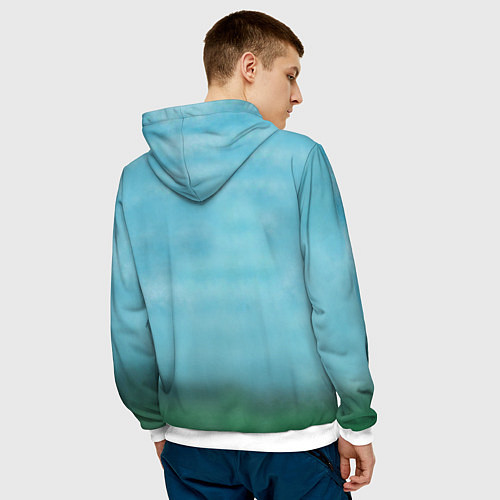 Мужская толстовка Slipknot / 3D-Белый – фото 4