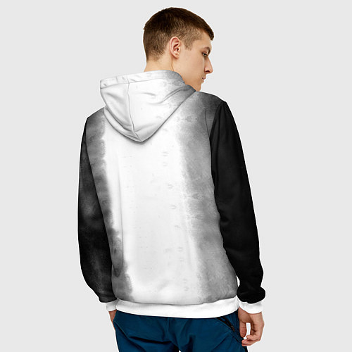 Мужская толстовка Slipknot / 3D-Белый – фото 4