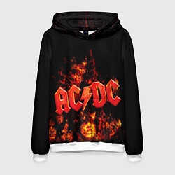 Мужская толстовка AC/DC Flame