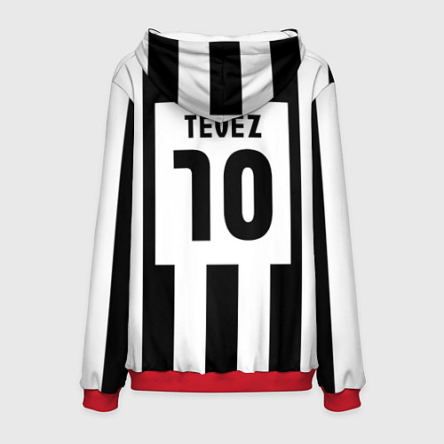 Мужская толстовка Juventus: Tevez / 3D-Красный – фото 2