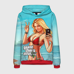 Мужская толстовка GTA 5: Selfie Girl
