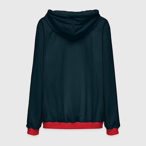 Мужская толстовка Storm Spirit / 3D-Красный – фото 2