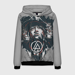 Толстовка-худи мужская Linkin Park: My Style, цвет: 3D-черный