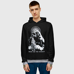 Толстовка-худи мужская BMTH: Skull Pray, цвет: 3D-меланж — фото 2