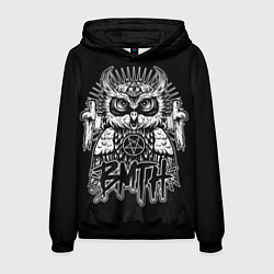 Толстовка-худи мужская BMTH Owl, цвет: 3D-черный