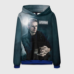 Толстовка-худи мужская Armin Van Buuren, цвет: 3D-синий