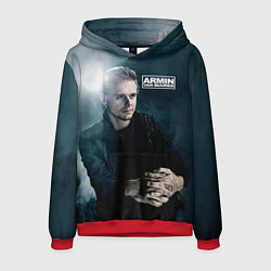 Толстовка-худи мужская Armin Van Buuren, цвет: 3D-красный