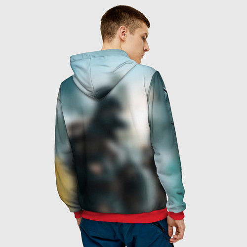 Мужская толстовка Division 1 / 3D-Красный – фото 4