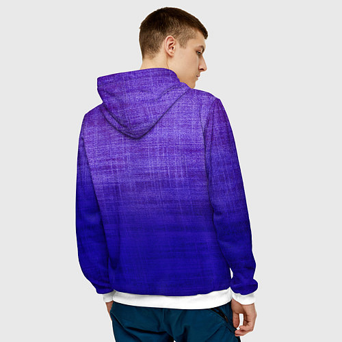 Мужская толстовка Los Angeles Lakers / 3D-Белый – фото 4