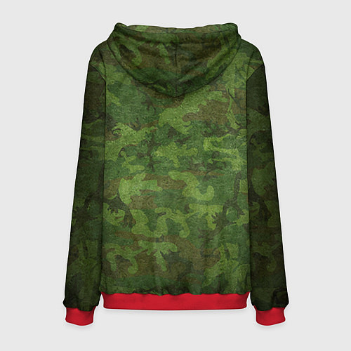 Мужская толстовка Лучший в мире дед / 3D-Красный – фото 2