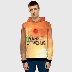 Толстовка-худи мужская TDG: Transin of Venus, цвет: 3D-черный — фото 2