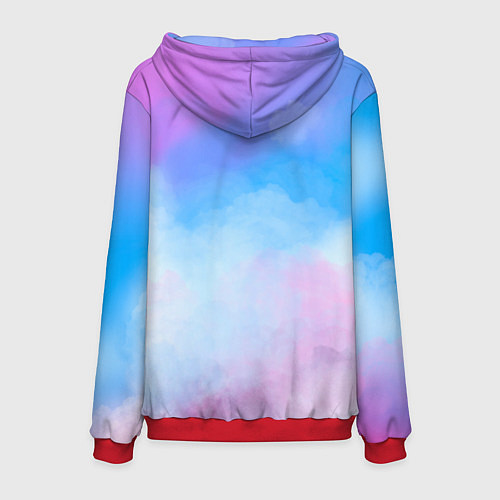 Мужская толстовка No Game No Life / 3D-Красный – фото 2