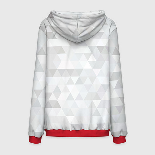 Мужская толстовка Muay thai Words / 3D-Красный – фото 2