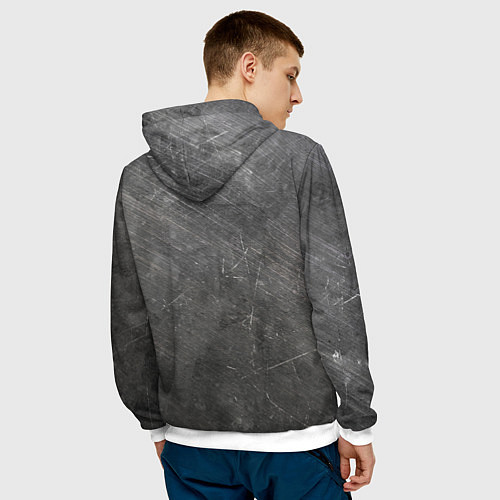 Мужская толстовка Бпан / 3D-Белый – фото 4