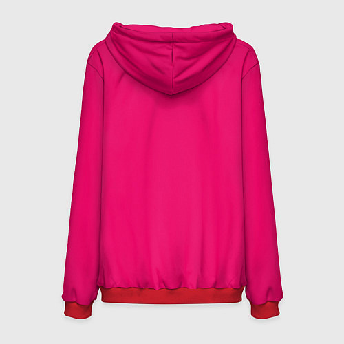 Мужская толстовка Hooking Over People? / 3D-Красный – фото 2