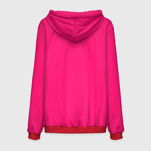 Мужская толстовка You're dead meat / 3D-Красный – фото 2